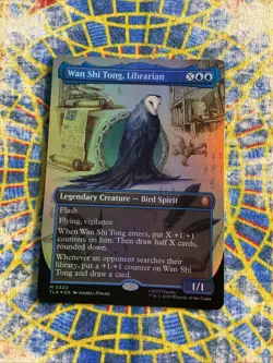 Wan Shi Tong, Librarian Borderless Foil - Image 1