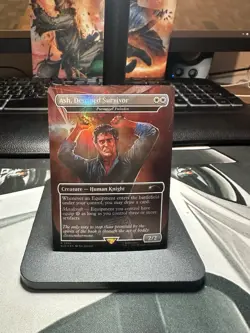 Ash, Destined Survivor - Puresteel Paladin Secret Lair Drop Foil MTG NM Magic - Image 1