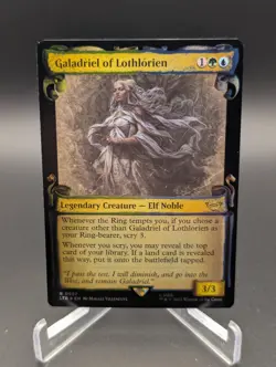 Galadriel of Lothlorien (Showcase Scrolls): the Lord of the Rings Foil - Image 1