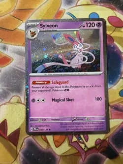 ??SWIRL?? Sylveon - 040/131 (Cosmos Holo) Exclusive Promo Pokemon TCG NM - Image 1