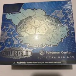 Pokemon Center Exclusive Stellar Crown Elite Trainer Box PC ETB Free Shipping - Image 1