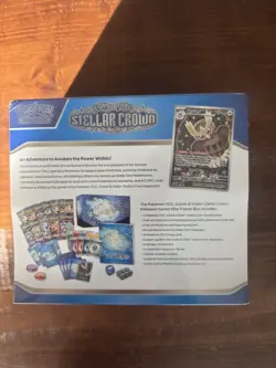 Pokemon TCG Scarlet & Violet Stellar Crown Pokemon Center ETB Elite Trainer Box - Image 2