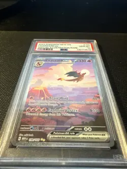 2023 Pokemon EN-mew 151 Charizard Ex 199/165 SIR GEM MINT PSA 10 - Image 4