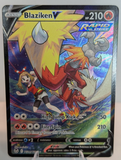 Blaziken V - TG14/TG30 Silver Tempest Trainer Gallery Pokemon - NM/MINT A - Image 1