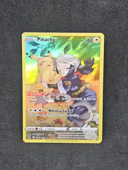 Pokemon Pikachu TG05/TG30 Lost Origin Holo Full Art Ultra Rare Trainer Gallery - Image 1