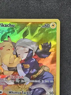 Pokemon Pikachu TG05/TG30 Lost Origin Holo Full Art Ultra Rare Trainer Gallery - Image 3