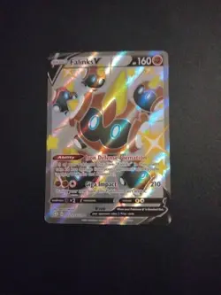 Pokemon TCG SWSH Shining Fates Falinks V SV115/SV122 Shiny Vault Pack Fresh NM! - Image 1