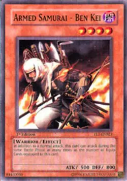 Armed Samurai - Ben Kei - FET-EN023 - Common - Unlimited Edition - Damaged - Image 1