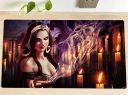 MTG Snuff Out Liliana Playmat TCG CCG Table Playing Pad Trading Card Game Mat - Image 1