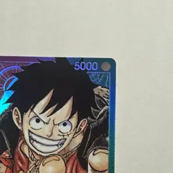 Monkey D Luffy OP01-003 Leader Parallel ROMANCE DAWN ONE PIECE Card Japanese NM - Image 3