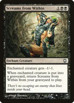 MTG - Screams from Within - Darksteel - NM - Vintage - GeeksChest - Image 1