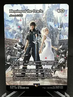 Blessing of the Oracle | Akroma's Will Final Fantasy MTG M0021 - Image 1