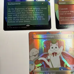 MTG (Secret Lair) Felidar, Descendants, Violent Outburst - FOIL / NM - Image 3