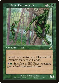 MTG - Ambush Commander - Scourge - NM - Vintage - GeeksChest - Image 1