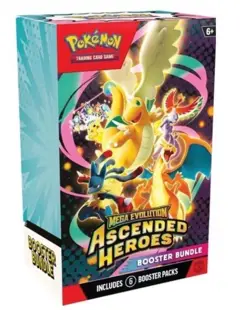 Pokemon TCG Mega Evolution Ascended Heroes Booster Bundle CONFIRMED PRESALE - Image 1