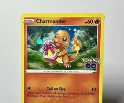 Charmander SWSH232 (LP) •SWIRL• Black Star Promo SWSH: Pokemon Go 2022 - Image 5