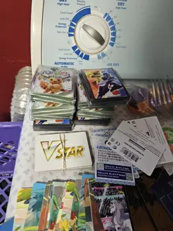 HUGE Miscellaneous Pokemon TCG Extras Lot (Dice/Tokens/Sleeves/Dividers/Etc - Image 2