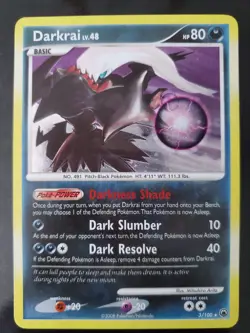 Darkrai 3/100 Holo Rare Pokemon TCG DP Majestic Dawn Card Lightly Played LP - Image 1