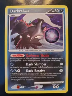 Darkrai 3/100 Holo Rare Pokemon TCG DP Majestic Dawn Card Lightly Played LP - Image 3