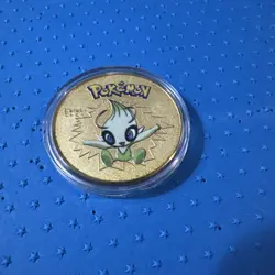 Pokemon Celebi Gold Collectible Coin - Image 3