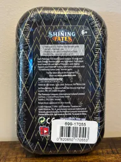 Pokemon TCG: Sword &Shield Shining Fates Mini Tin Celebi - Sealed - Image 2