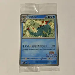 Pokemon TCG Illustration Contest 2024 Promo Cards SEALED (All 3 Promos) Pikachu - Image 1