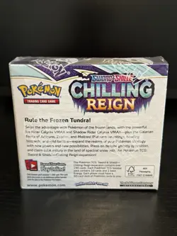 Chilling Reign Booster Box -Pokemon TCG Sword & Shield With Plastic Case 820650818462 - Image 4
