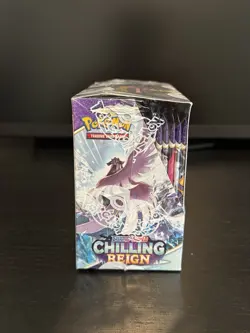 Chilling Reign Booster Box -Pokemon TCG Sword & Shield With Plastic Case 820650818462 - Image 5