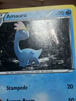 HP Pokemon 2014 Amaura 25/111 Cosmos Holo XY Furious Fists - Image 5