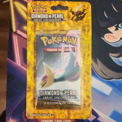 Pokemon Diamond & Pearl GREAT ENCOUNTERS Blister Booster Pack Sealed Cresselia - Image 1