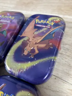 LOT OF 4 SEALED Pokemon Kanto Power Mini Tins Sun & Moon - Image 3