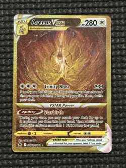 2023 Pokemon SWSH Crown Zenith Arceus VSTAR Galarian Gallery #GG70/GG70 - NM/M - Image 1