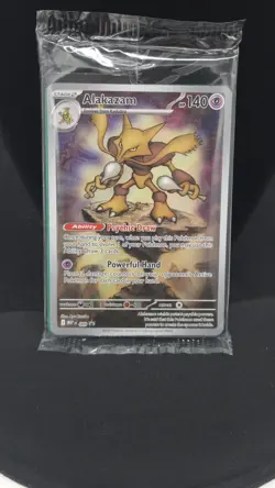 Alakazam - Pokemon Mega Evolutions - ETB Promo - SEALED - Image 1