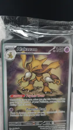 Alakazam - Pokemon Mega Evolutions - ETB Promo - SEALED - Image 3