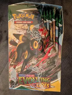 Pokemon Sword & Shield Evolving Skies Booster Box x1 (36 Packs) Factory Sealed - Image 5