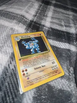 Machamp 8/102 *SEALED* 1st Edition Pokemon Card - Base Set Rare Holo - Image 2