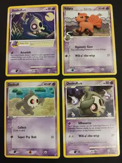 Pokemon Cards - Mixed Lot - 16 Cards - Vulpix - Duskull- English - Image 4