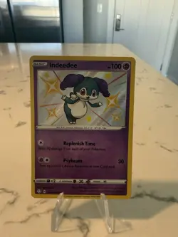 Indeedee SV059/SV122 NM SWSH Shining Fates Shiny Vault Pokemon TCG - Image 1