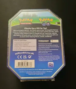 Pokemon GO Pikachu Tin Brand New Factory Sealed Promo inside! - Image 3