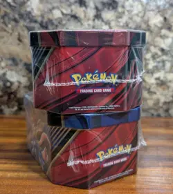 Pokemon Zacian V & Zamazenta V 2020 Pokemon TCG Galar Legends Tins New / Sealed - Image 3