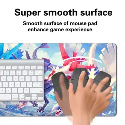 846999 - Board Game Pokemon Rayquaza Playmat Games Mousepad Play Mat of TCG - Image 4