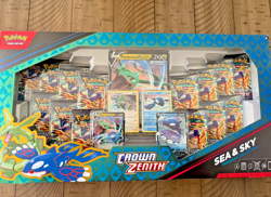 Pokemon Crown Zenith Sea and Sky Premium Collection Box Sealed - Image 1