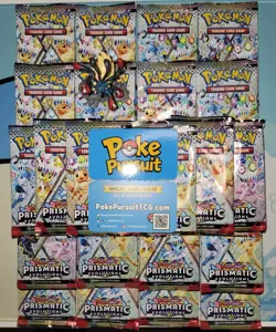 36x Prismatic Evolutions Booster Packs Lot - Sealed Pokemon TCG - New - Image 2