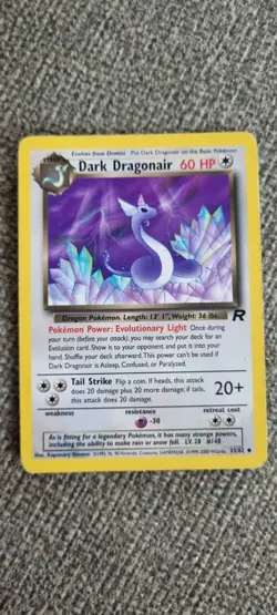Dark Dragonair - Pokemon TCG - MP - Uncommon - Team Rocket 33/82 - Image 1