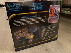 Phantasmal Flames Pokemon Center Exclusive Elite Trainer Box ETB Sealed - Image 2