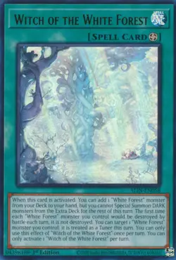 Yugioh Witches of the White Forest - ALIN-EN058 - Ultra Rare 1st Edition - Image 1