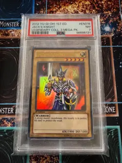 Yugioh PSA 7 Knight Bundle (King's, Queen's, and Jack's Knight) - Image 3
