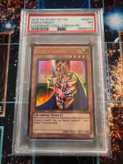 Yugioh PSA 7 Knight Bundle (King's, Queen's, and Jack's Knight) - Image 4