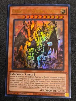 Yugioh Carnot the Eternal Machine PHNI-EN024 Ultra Rare 1st Ed NM - Image 1