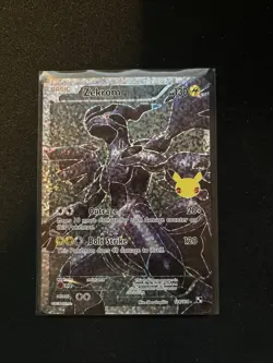 Pokemon TCG Zekrom Celebrations Classic Collection Holo Ultra Rare Card 114/114 - Image 1